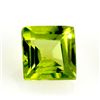 Image 3 : Peridot 11.67 ctw Loose Gemstone 6x6mm Princess Cut