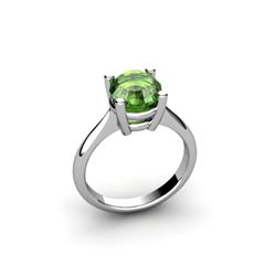 Tourmaline 1.55ctw Ring 14kt White Gold