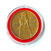 Image 1 : Christmas 2010 Bronze Round X-10 Snowman (with ornament