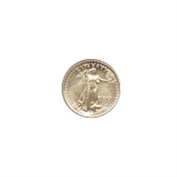 One-Tenth Ounce 1995 US American Gold Eagle Uncirculate