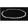 Image 2 : 184.7CTW 18" LAVENDER FRESHWATER PEARL NECKLACE METAL L