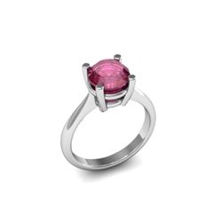 Ruby 1.60ctw Ring 14kt White Gold