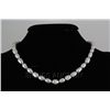 Image 1 : 186.42CTW 18" GRAY FRESHWATER PEARL NECKLACE METAL LOCK