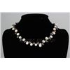 Image 1 : 242.4CTW 18" WHITE-BLACK FRESHWATER PEARL NECKLACE META