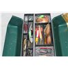 Image 2 : TACKEL BOX COMPLETELY FULL OF LURES AND MIXED FISHING EQUIPMENT MASSIVE AMOUNT