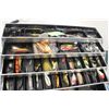 Image 3 : TACKEL BOX COMPLETELY FULL OF LURES AND MIXED FISHING EQUIPMENT MASSIVE AMOUNT