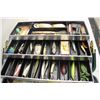 Image 4 : TACKEL BOX COMPLETELY FULL OF LURES AND MIXED FISHING EQUIPMENT MASSIVE AMOUNT