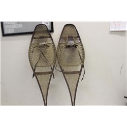 EARLY PAIR SNOW SHOES