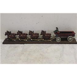 CAST IRON 8 TEAM BUCKDOARD FROM THE 70'S
