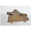 Image 3 : BRASS OVER WOOD CANON