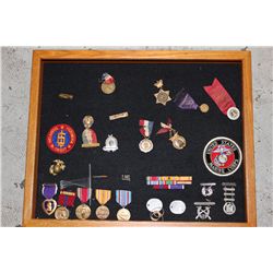 MILITARY LOT - MEDALS, RIBBONS, ETC.