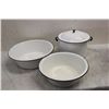 Image 1 : WHITE ENAMELWARE
