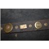 Image 3 : U.S. MILITARY BELT 38" LEATHER