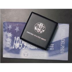 1999 P, D, AND S SUSAN B. ANTHONY  DOLLARS ALL IN ORIGINAL MINT PACKAGING