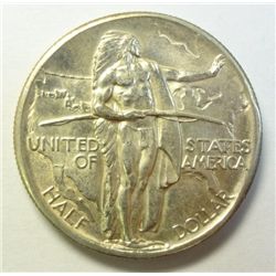 1928 Half Dollar Oregon Trail Commem. ChBu64,  low mint date