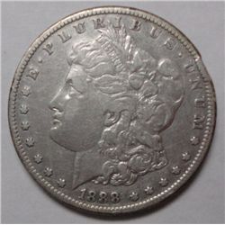 1888S Morgan $ VF cleaned