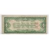 Image 2 : 1928 $1 funny back US note  RED SEAL(RARE)  VG/F