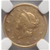 Image 2 : 1854S  $1 T1  gold NGC XF clnd  better date