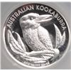 Image 2 : 2012P Australia $1 Kookaburra high relief early releases 1 oz. silver