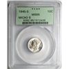 Image 1 : 1945S micro S  Mercury dime  PCGS65