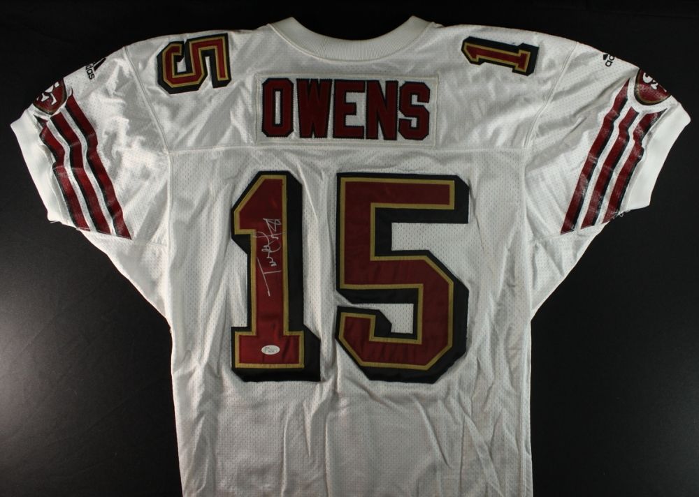 owens 49ers jersey