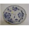 Image 1 : A Delft earthenware blue and white plaque, de