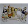 Image 1 : A Staffordshire figure, A Lady with Her Horse