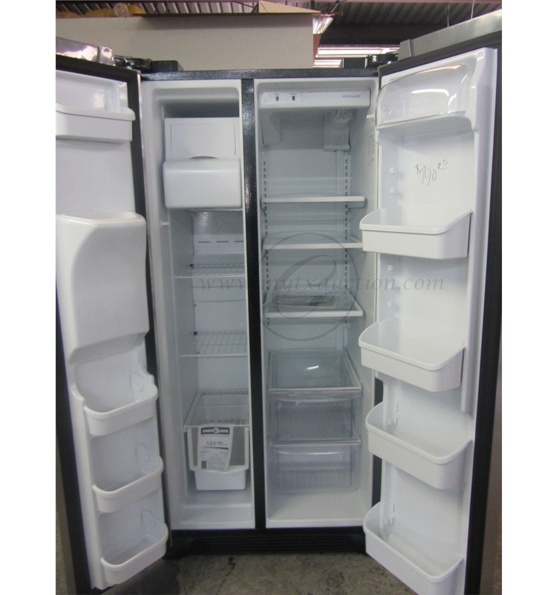 Frigidaire 23 Cubic Foot SidebySide Refrigerator SCRATCH AND DENT SEE