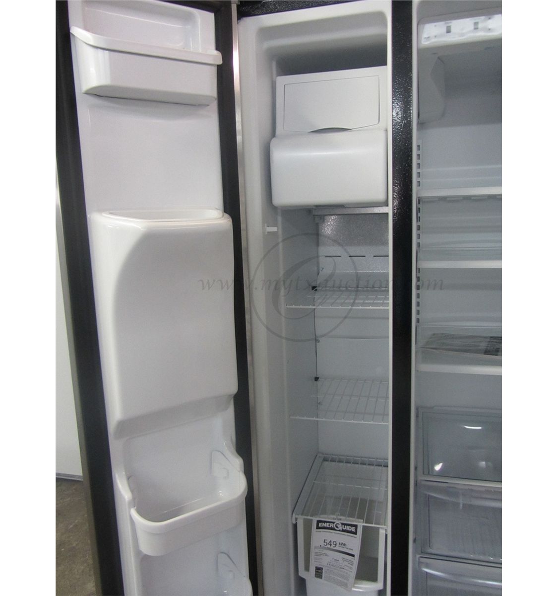Frigidaire 23 Cubic Foot SidebySide Refrigerator SCRATCH AND DENT SEE