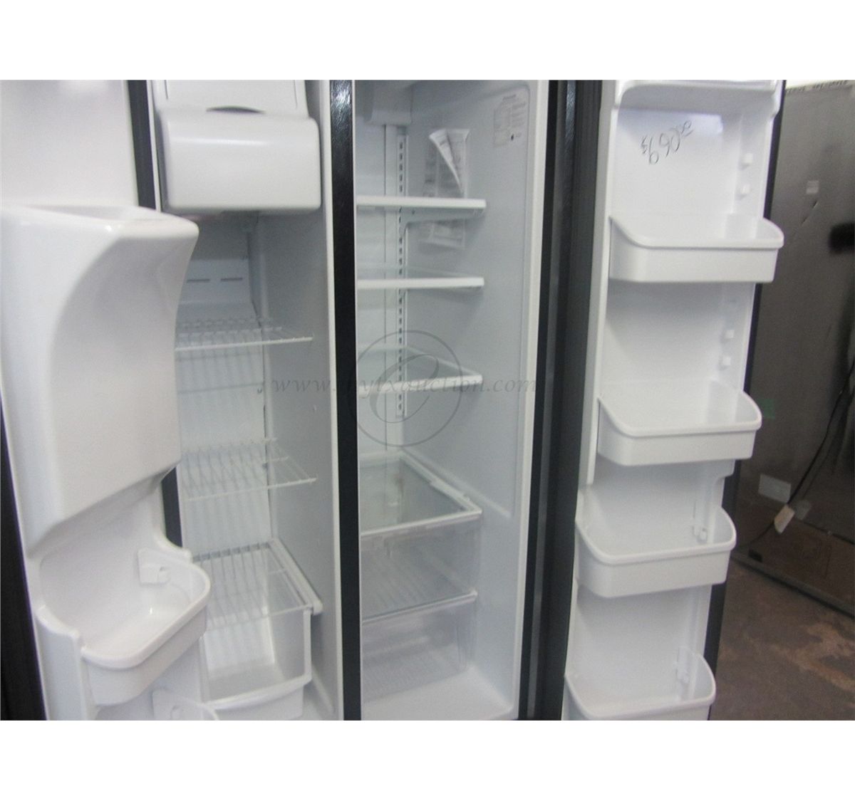 Frigidaire 23 Cubic Foot SidebySide Refrigerator SCRATCH AND DENT SEE