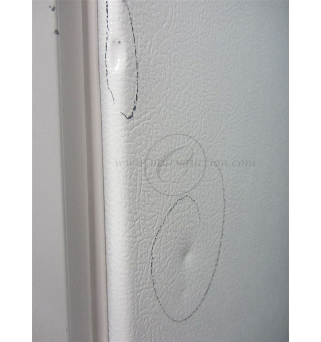 Frigidaire 20.5 Cubic Foot Upright Freezer SCRATCH AND DENT SEE KNOWN DEFECTS FOR DESCRIPTION