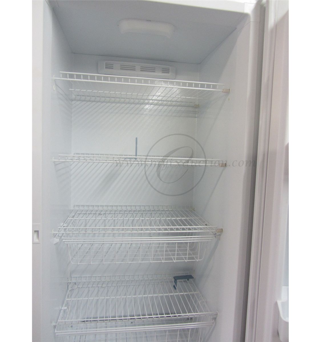 Frigidaire 20.5 Cubic Foot Upright Freezer SCRATCH AND DENT SEE KNOWN DEFECTS FOR DESCRIPTION