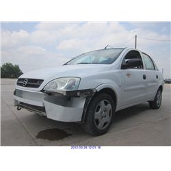 2007 - CHEVROLET CORSA //EXPORT ONLY