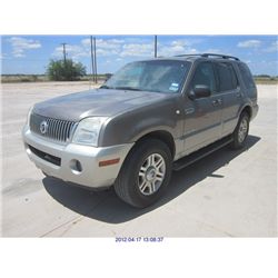 2002 - MERCURY MOUNTAINEER