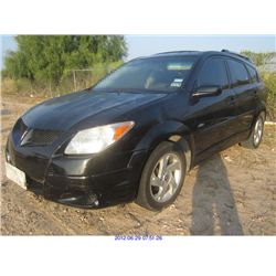 2003 - PONTIAC VIBE // REBUILT SALVAGE TITLE