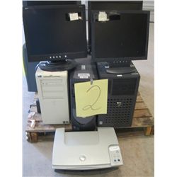 COMPUTER MONITORS AND TOWERS