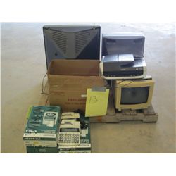 TVs, CALCULATORS & VCR