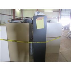 FILINGS CABINETS AND BOOK SHELVES