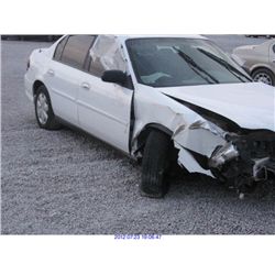 2001 - CHEVROLET MALIBU