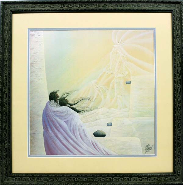 Cherokee Signed and Numbered Bill Rabbit Print