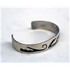 Image 2 : Hopi Sterling Silver Cuff Bracelet