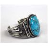 Image 2 : Navajo Sterling Turquoise Bracelet - Rick Martinez