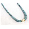 Image 2 : Navajo Turquoise & Shell Heishi Necklace