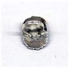 Image 3 : Navajo Sterling & Coral Cluster Ring by Williams