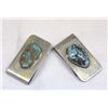 Image 2 : Two Turquoise Money Clips