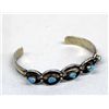 Image 2 : Navajo Sterling Turquoise Bracelet