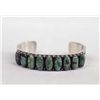 Image 1 : Navajo Sterling Turquoise Bracelet by Kirk Smith