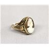 Image 2 : Estate 14Kt Cameo Ring Size 6 1/2