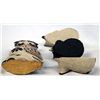 Image 2 : Balinese Hand Carved Albezia Wood Cats and Owl