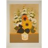 Image 1 : Frederic Menguy Signed Art Print Flower Vase